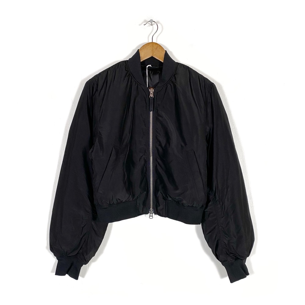 & Other Stories Bomber Jacket Black